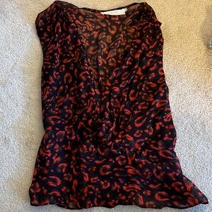 Astr peplum top size s